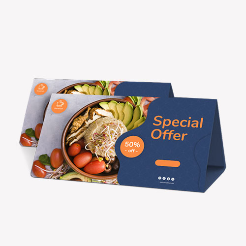 Custom Table Tents 2