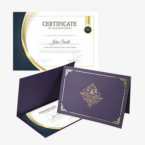 Certificate Folder 3
