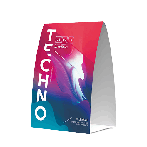 Custom Table Tents