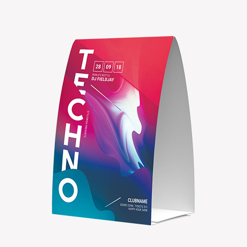 Custom Table Tents