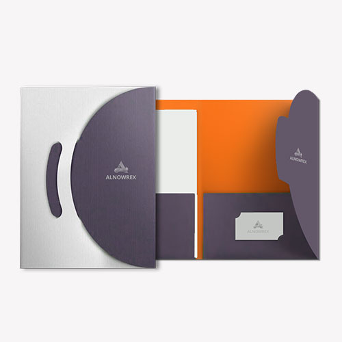 Die Cut Folder