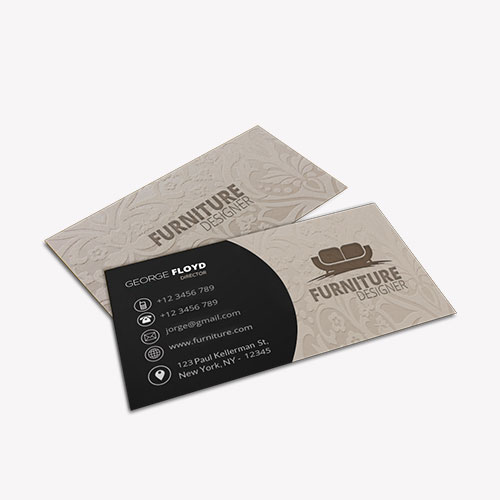 Embossed Business Cards 3
