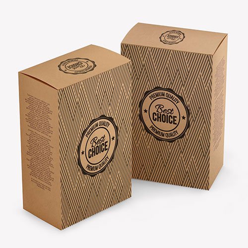 Kraft Card Box